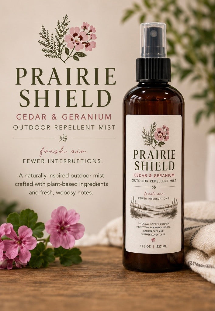 Prairie Shield — Cedar & Geranium Botanical Outdoor Mist