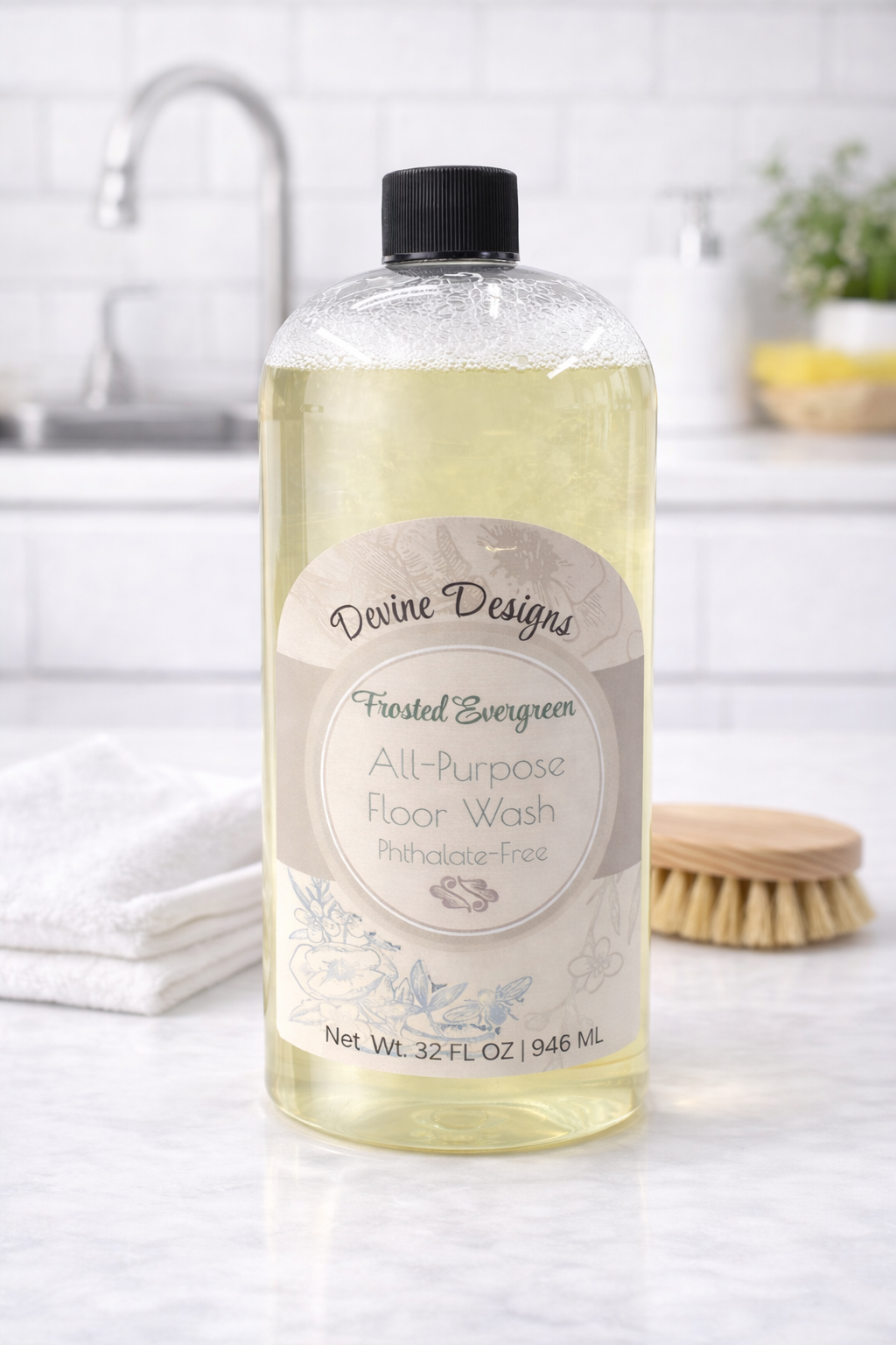 All Purpose Floor Wash Frosted Evergreen 32oz