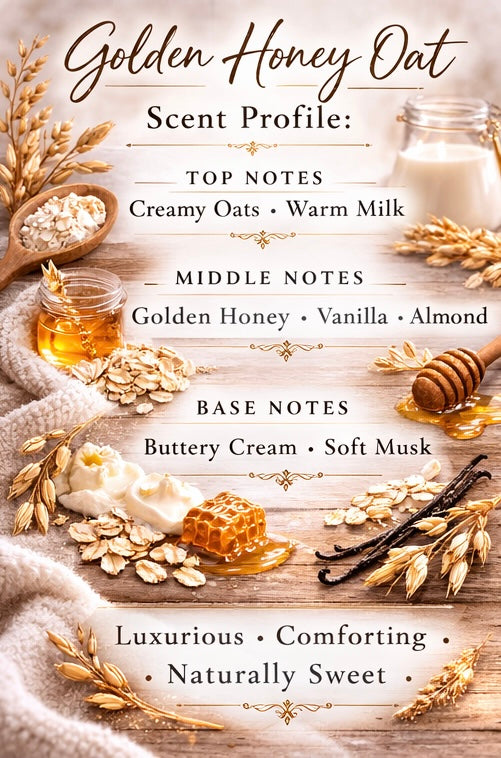 Whipped Tallow-Golden Honey Oat 4oz