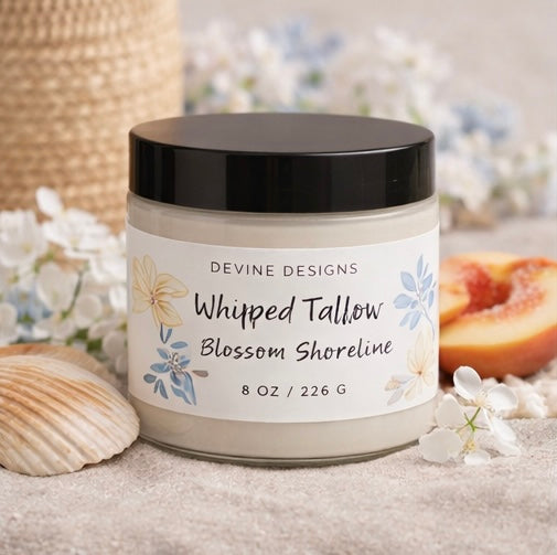 Whipped Tallow-Blossom Shoreline 8oz