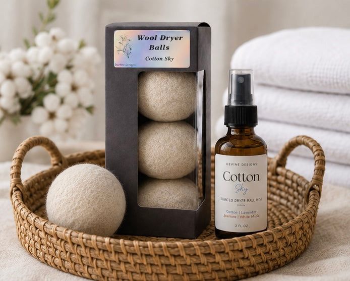 Dryer ball and mist set