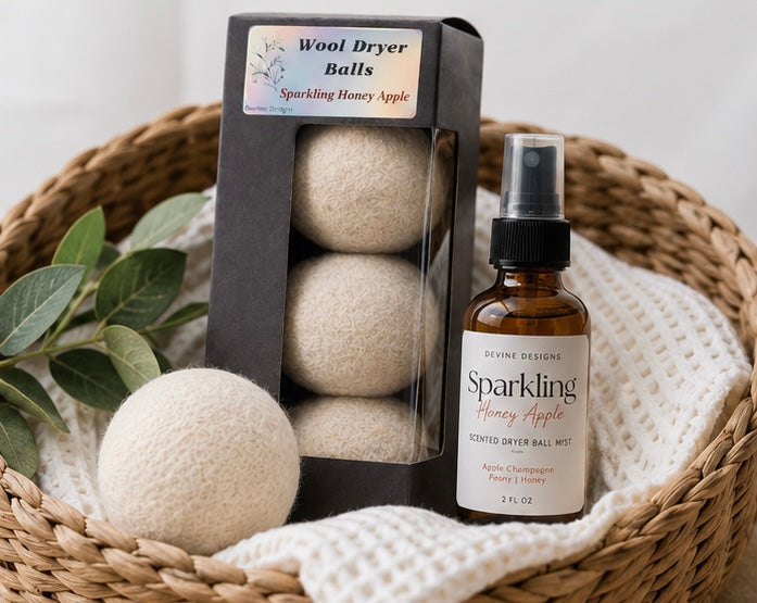 Dryer ball and mist set