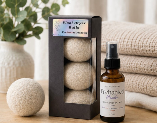 Dryer ball and mist set