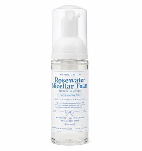 Rosewater Micellar Foam