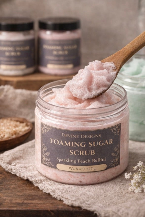 Foaming Sugar Scrub