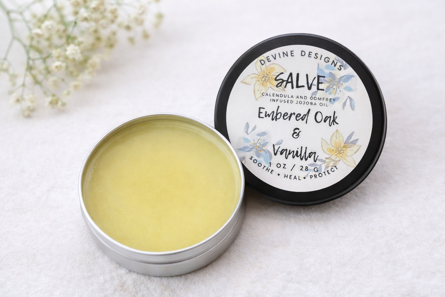Embered Oak & Vanilla Salve